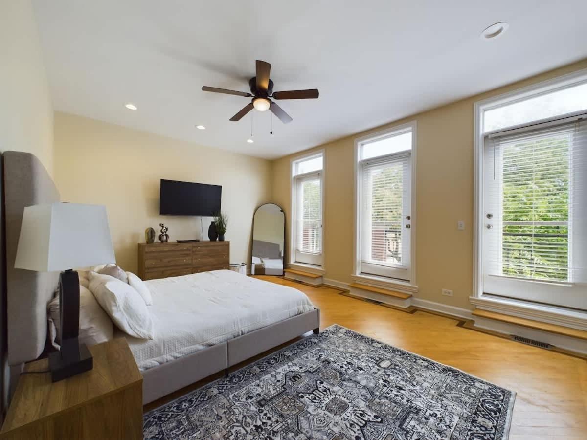 Luxe 4Br With Hot Tub & Game Room Chicago Exterior photo